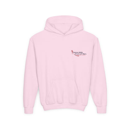 Youth Hoodie — Immaculate Heart of Mary Catholic School Embroidered Logo Sweatshirt - TorchHill Design