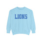 LIONS- Unisex Garment-Dyed Sweatshirt - TorchHill Design