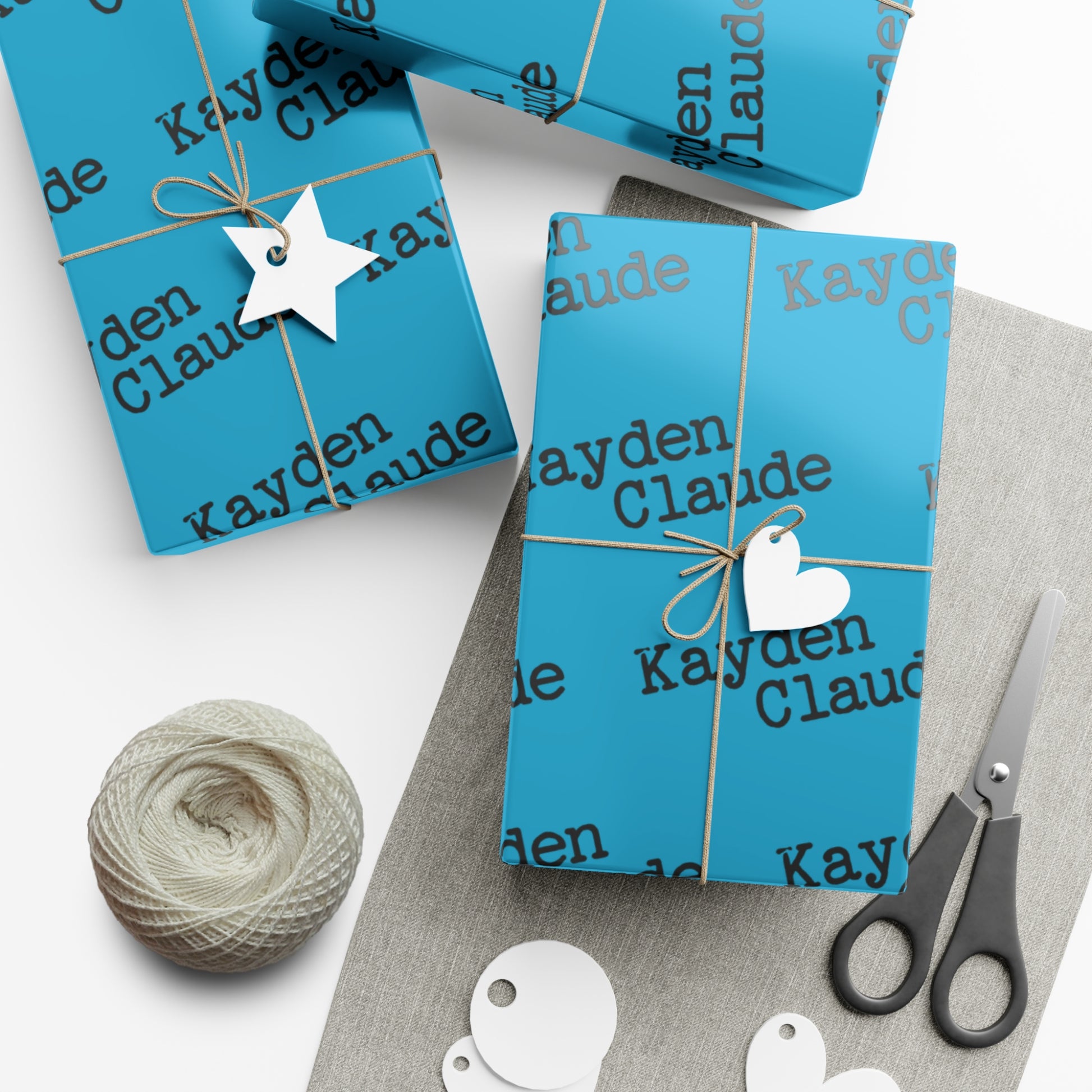 Personalized Gift Wrap - TorchHill Design