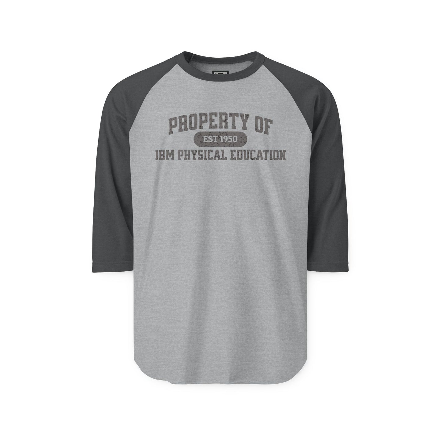 Unisex PE Raglan Shirt - Vintage Athletic Tee - TorchHill Design
