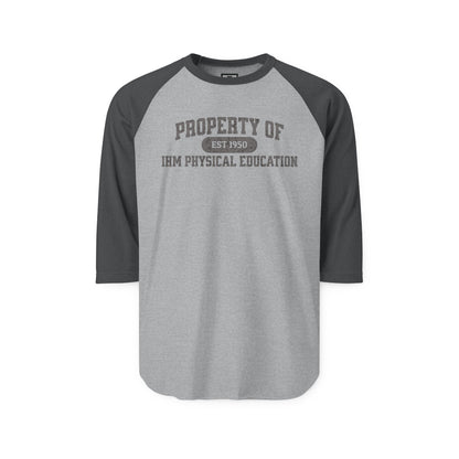 Unisex PE Raglan Shirt - Vintage Athletic Tee - TorchHill Design