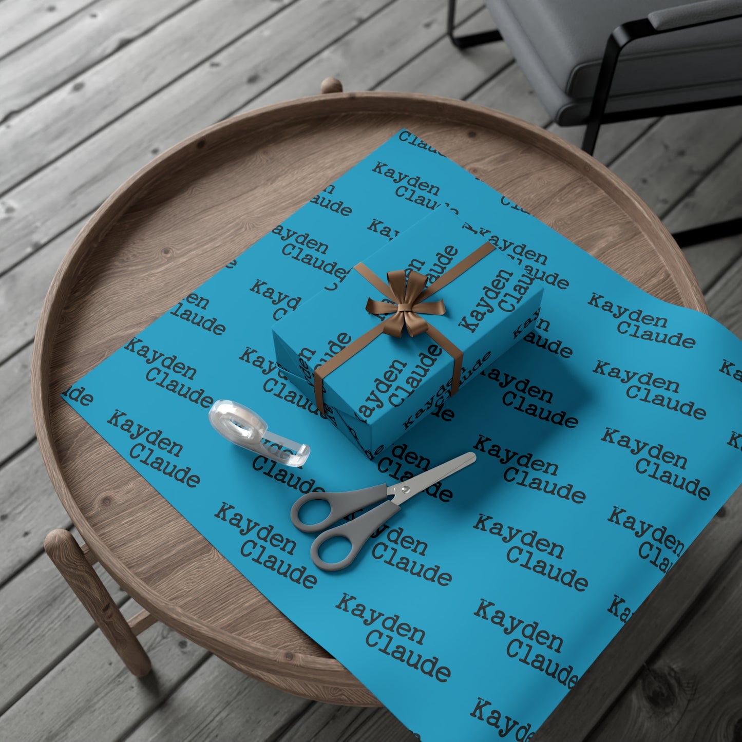 Personalized Gift Wrap - TorchHill Design