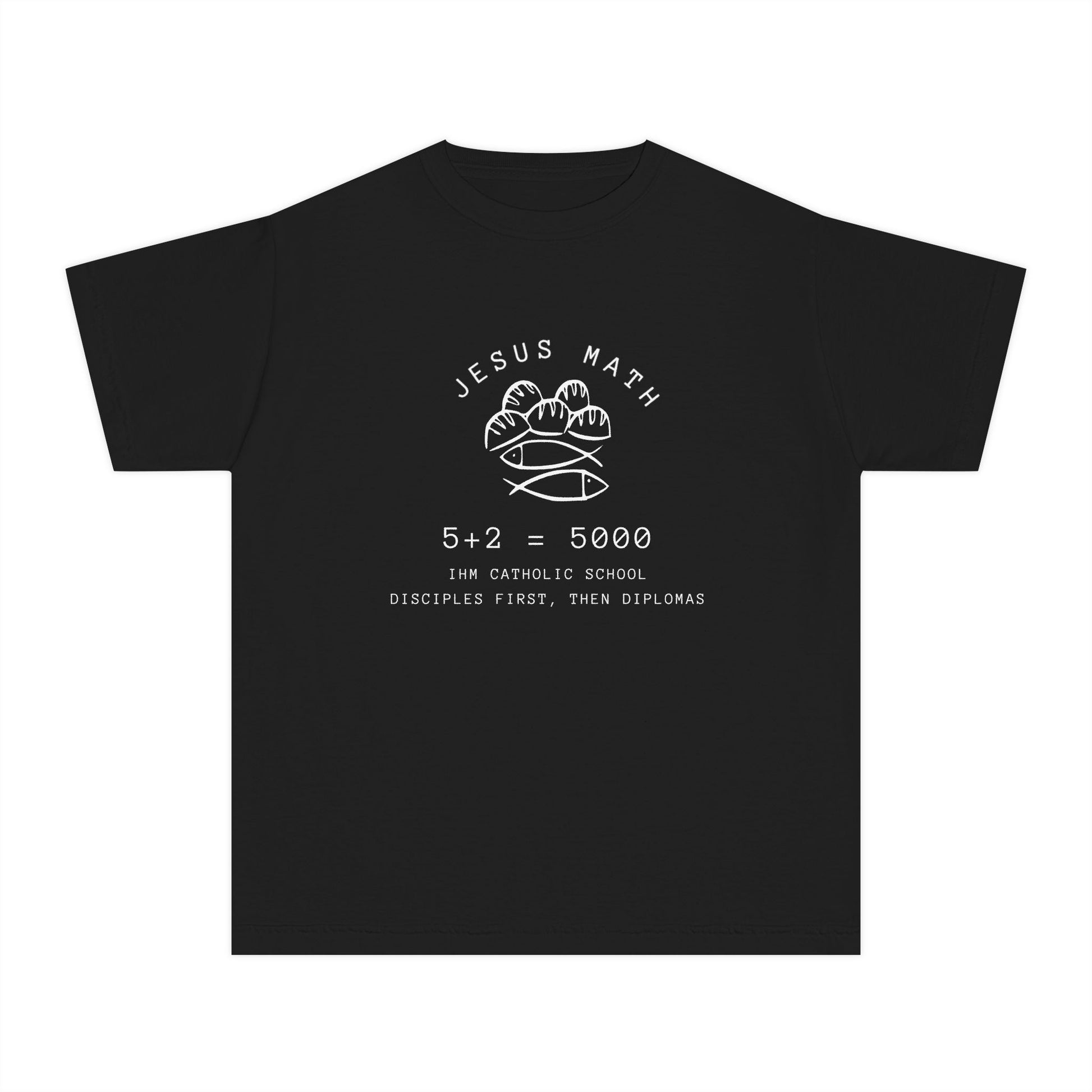 Youth Tee — Jesus Math - TorchHill Design