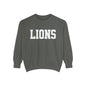 LIONS- Unisex Garment-Dyed Sweatshirt - TorchHill Design