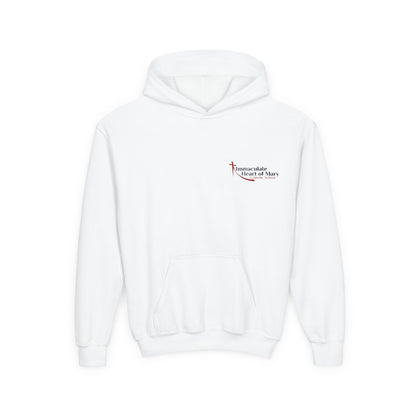 Youth Hoodie — Immaculate Heart of Mary Catholic School Embroidered Logo Sweatshirt - TorchHill Design