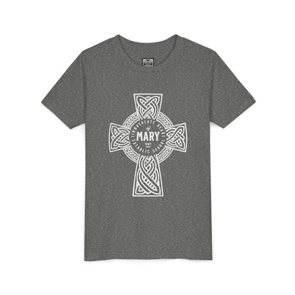 Youth Tee — Celtic Cross IHM Catholic School - TorchHill Design