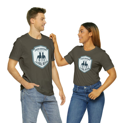 Jensen's Double Dobe Unisex Jersey Short Sleeve Tee - TorchHill Design