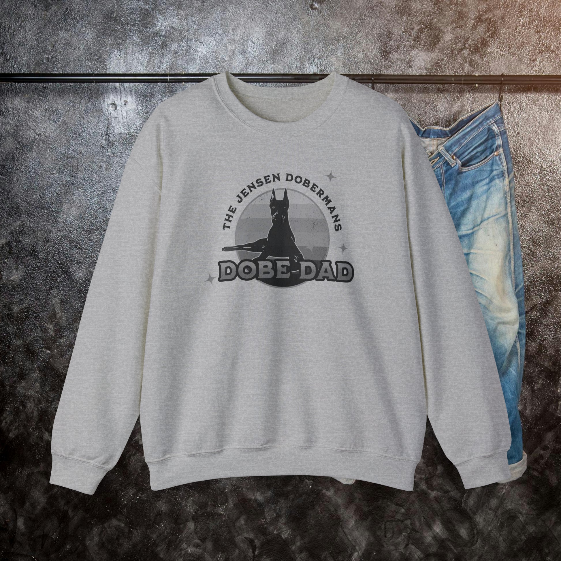 DOBE DAD Heavy Blend™ Crewneck Sweatshirt - TorchHill Design