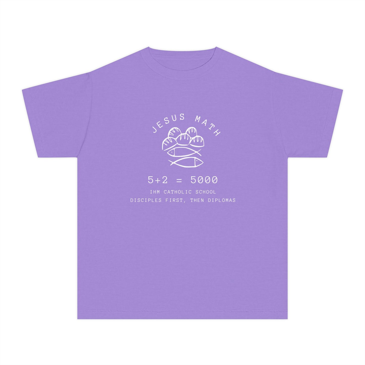Youth Tee — Jesus Math - TorchHill Design