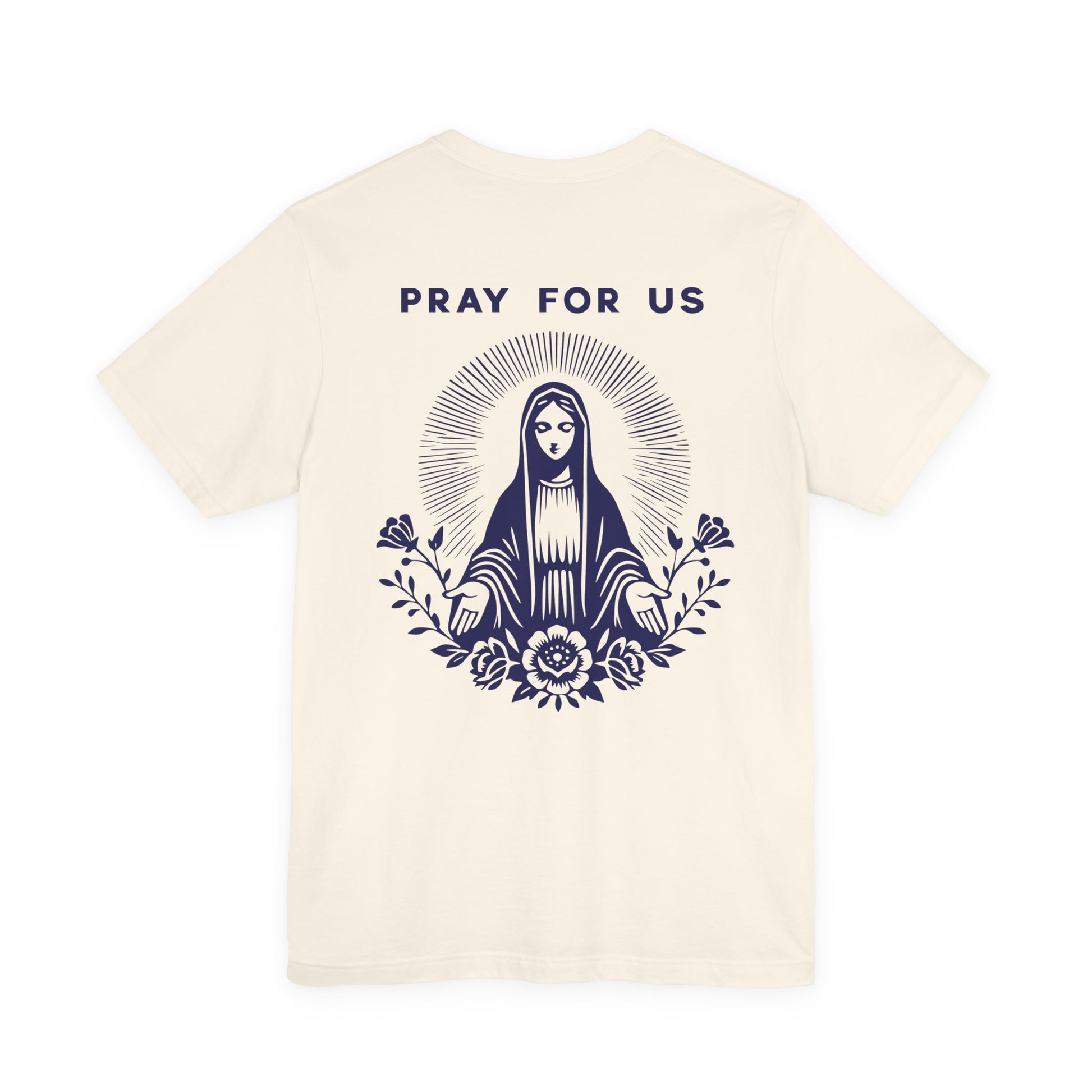 Immaculate Heart of Mary Tee — “Pray For Us” Devotional Shirt - TorchHill Design