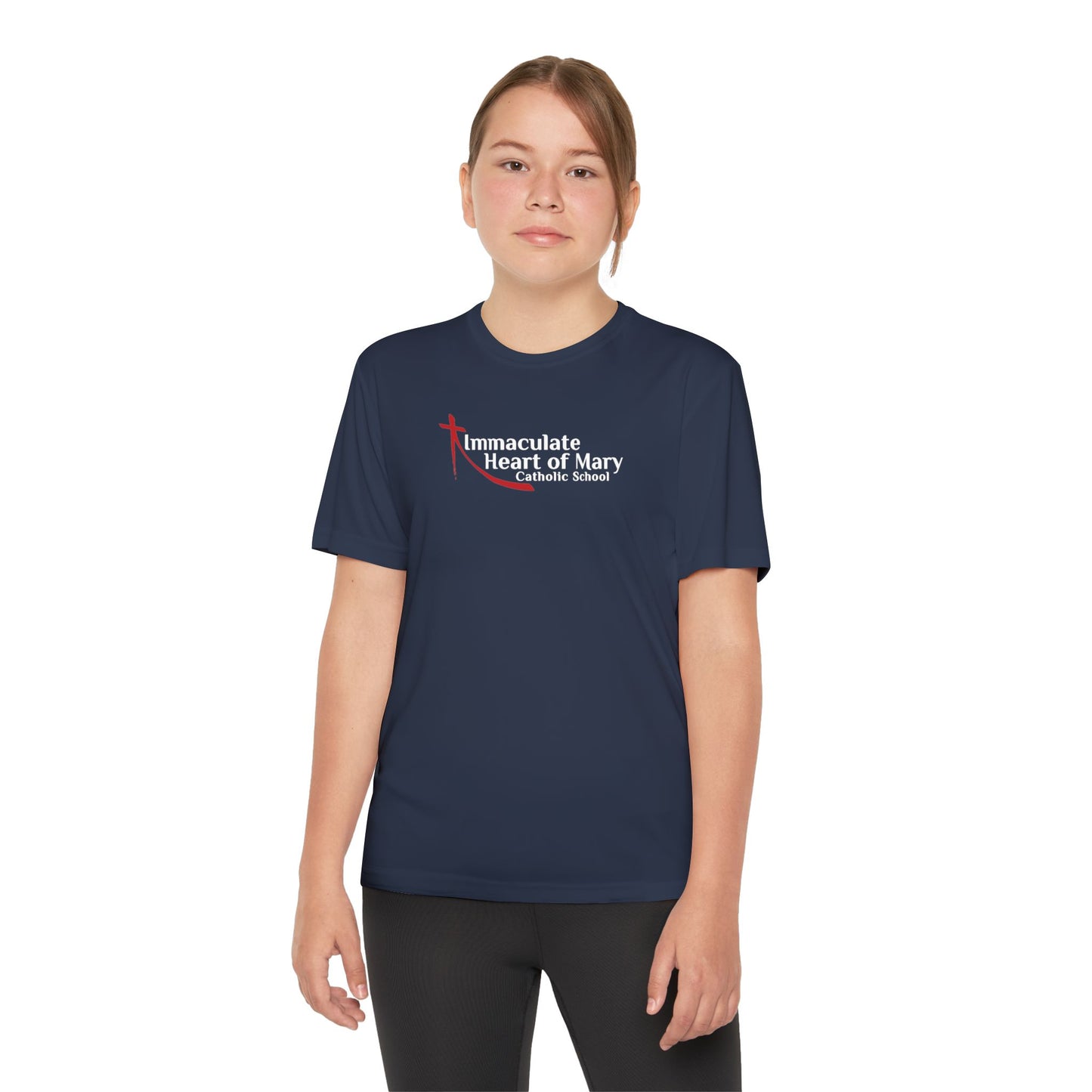 Immaculate Heart of Mary Youth Competitor Tee - TorchHill Design