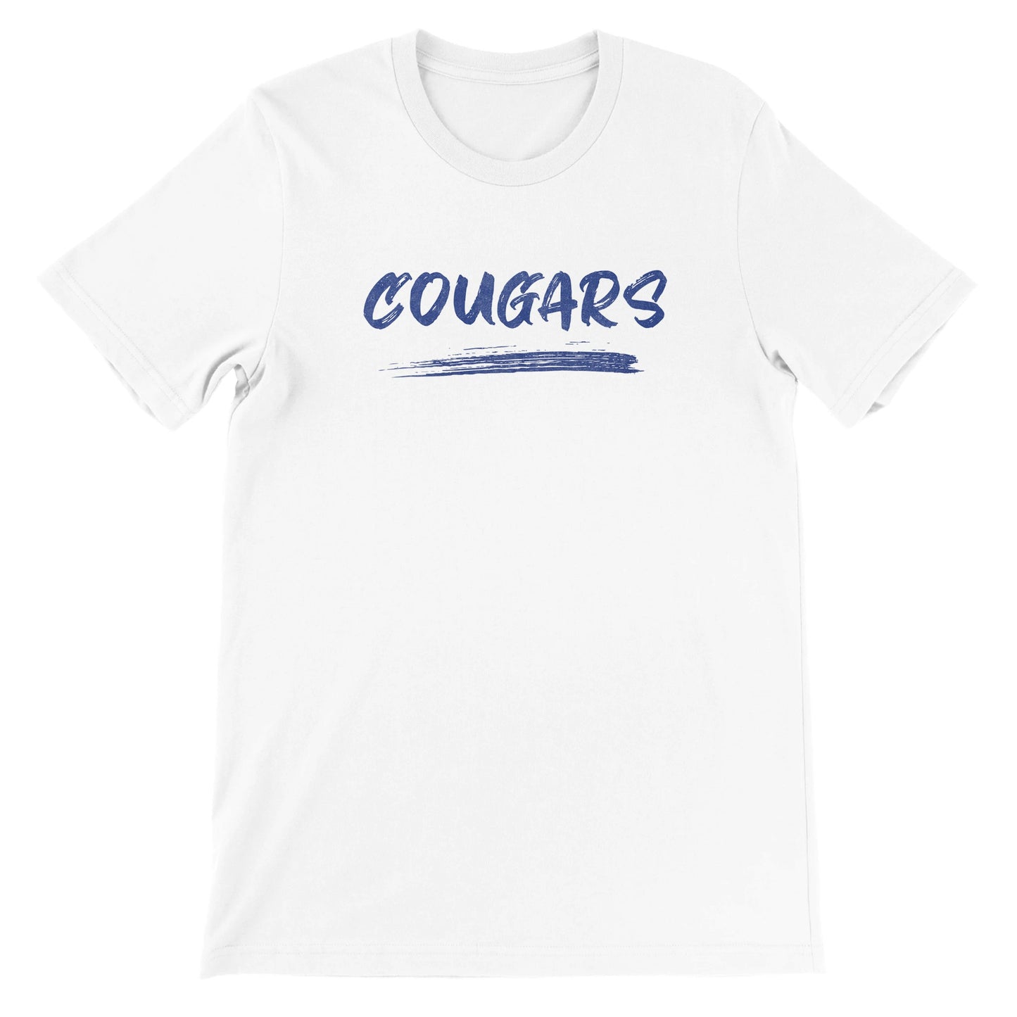 COUGARS Premium Unisex Crewneck T-shirt - TorchHill Design