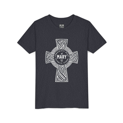 Youth Tee — Celtic Cross IHM Catholic School - TorchHill Design