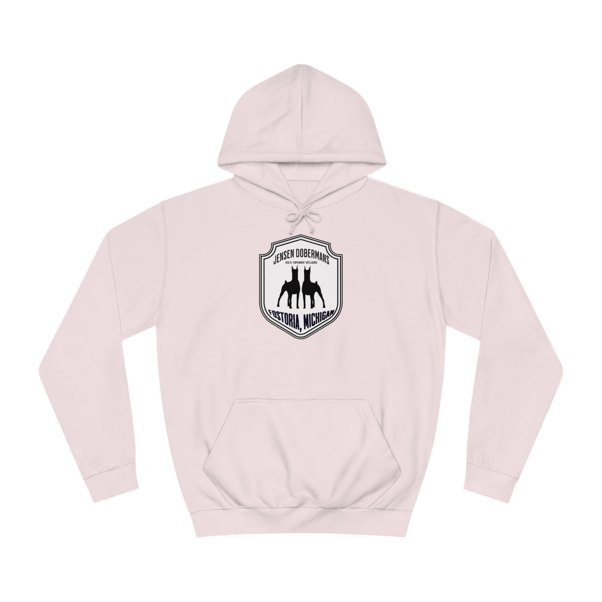 Unisex Double Dobe College Hoodie - TorchHill Design