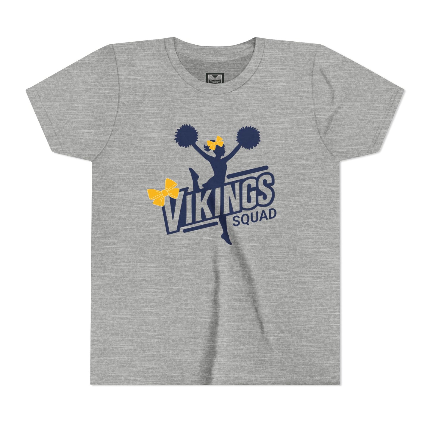 Youth Tee - "Vikings Squad" Cheerleader - TorchHill Design