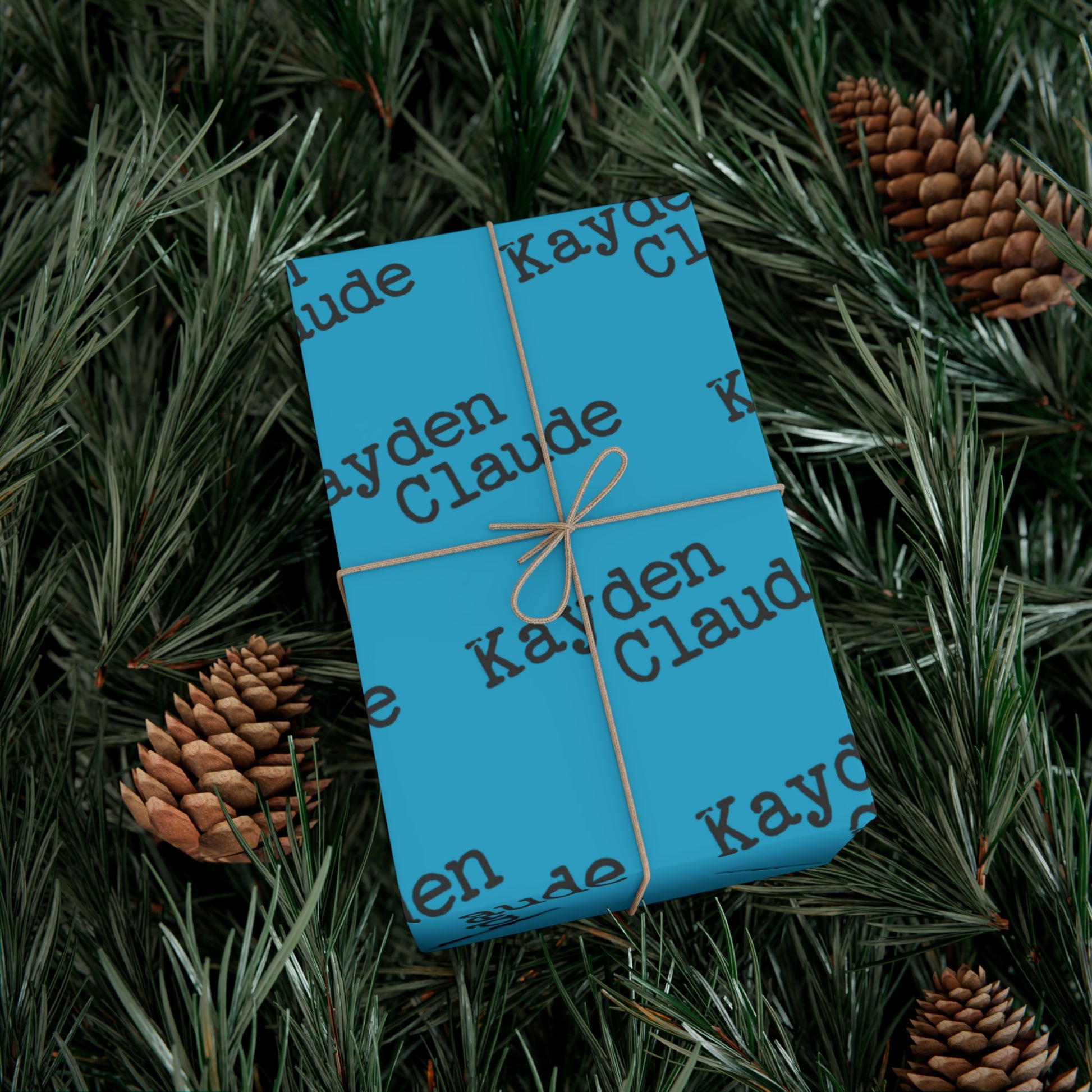 Personalized Gift Wrap - TorchHill Design