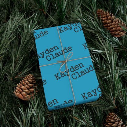 Personalized Gift Wrap - TorchHill Design
