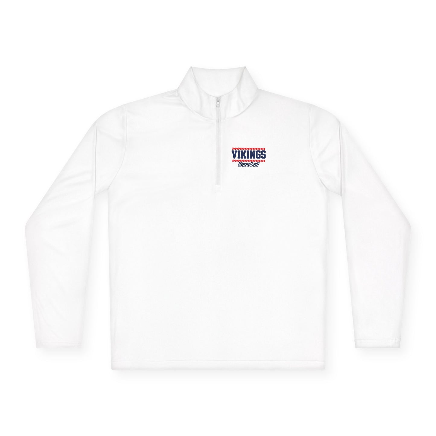 Unisex Vikings Baseball Classic Quarter-Zip Pullover - TorchHill Design