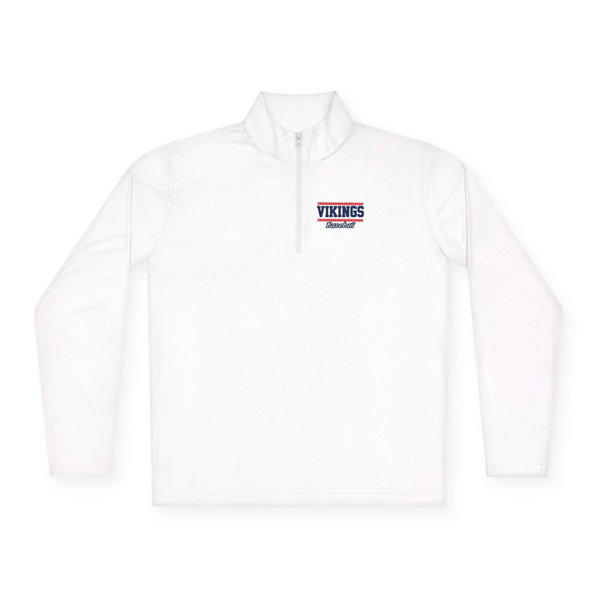 Unisex Vikings Baseball Classic Quarter-Zip Pullover - TorchHill Design