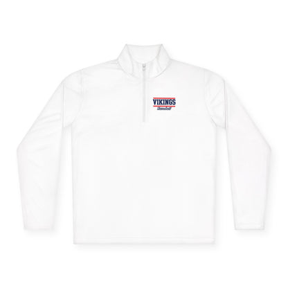 Unisex Vikings Baseball Classic Quarter-Zip Pullover - TorchHill Design