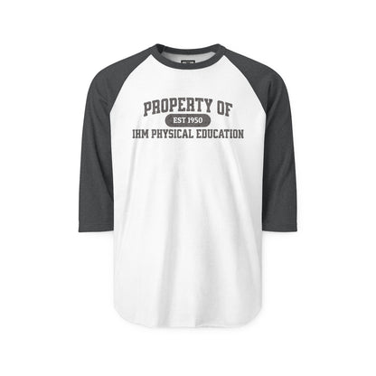 Unisex PE Raglan Shirt - Vintage Athletic Tee - TorchHill Design