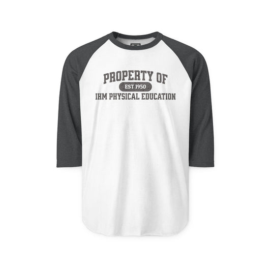 Unisex PE Raglan Shirt - Vintage Athletic Tee - TorchHill Design
