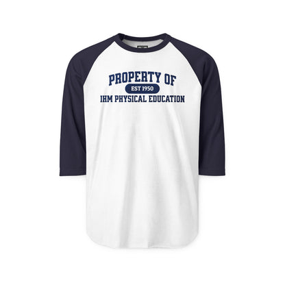 Unisex PE Raglan Shirt - Vintage Athletic Tee - TorchHill Design