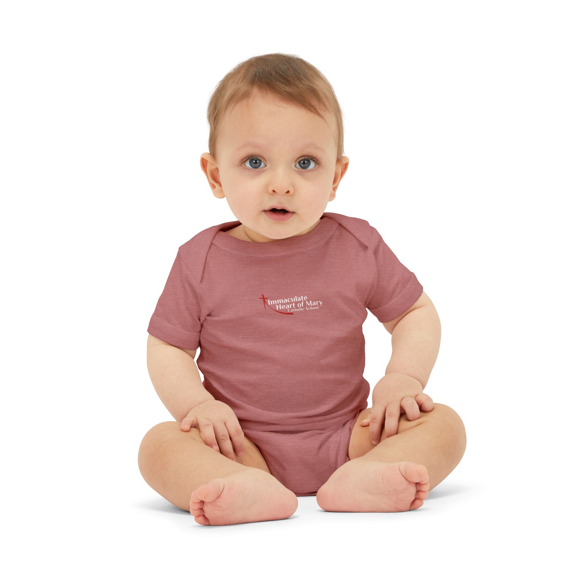 Immaculate Heart of Mary Catholic Baby Suit - TorchHill Design