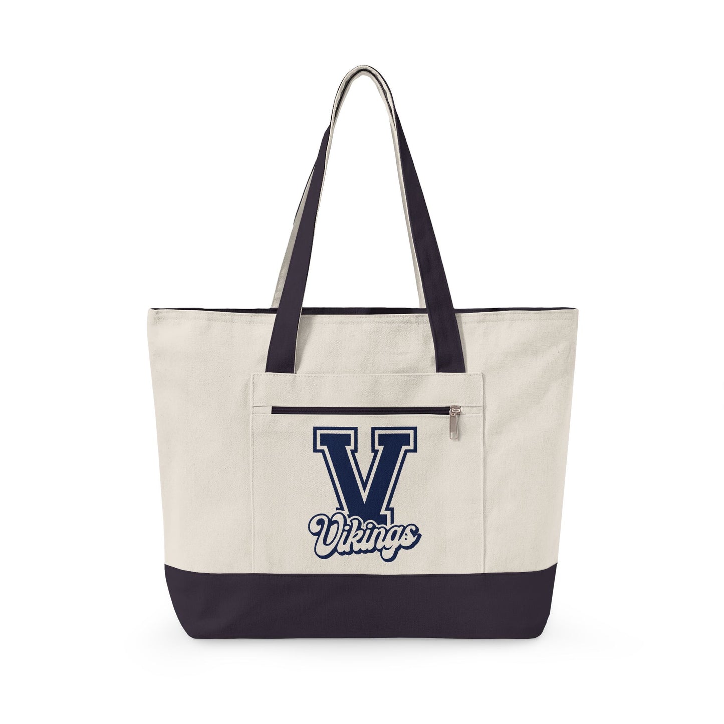 Canvas Tote Bag - Vintage Varsity - TorchHill Design