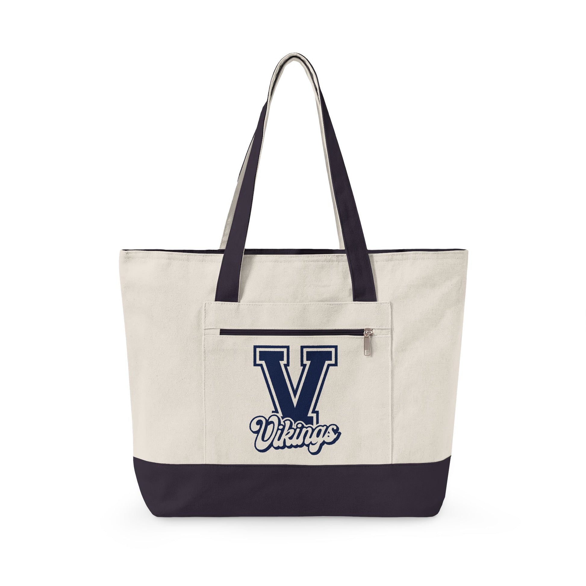 Canvas Tote Bag - Vintage Varsity - TorchHill Design