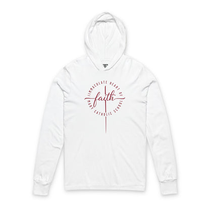 Unisex Faith Hooded Long Sleeve Tee - TorchHill Design