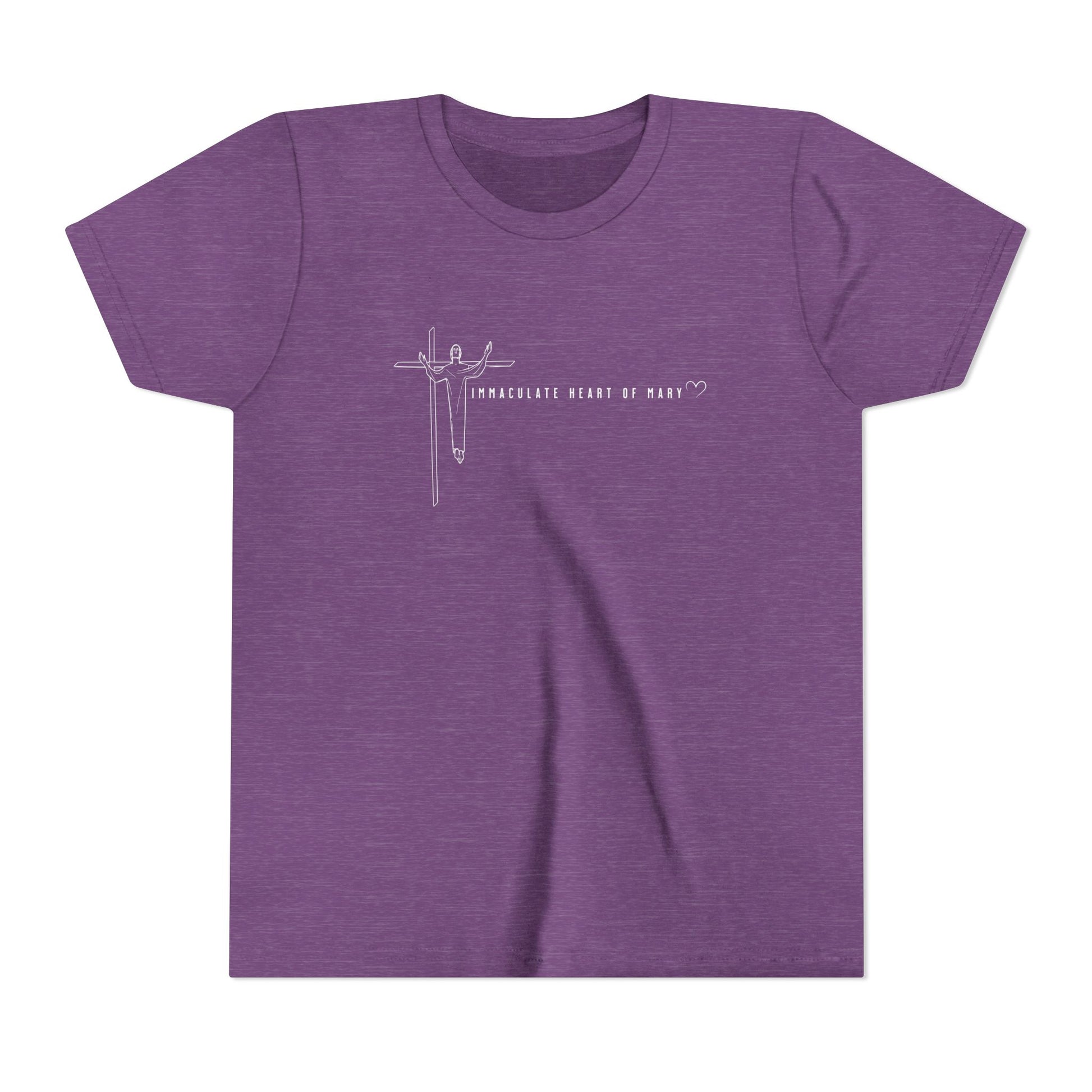 Youth Tee - IHM Parish Cross - TorchHill Design