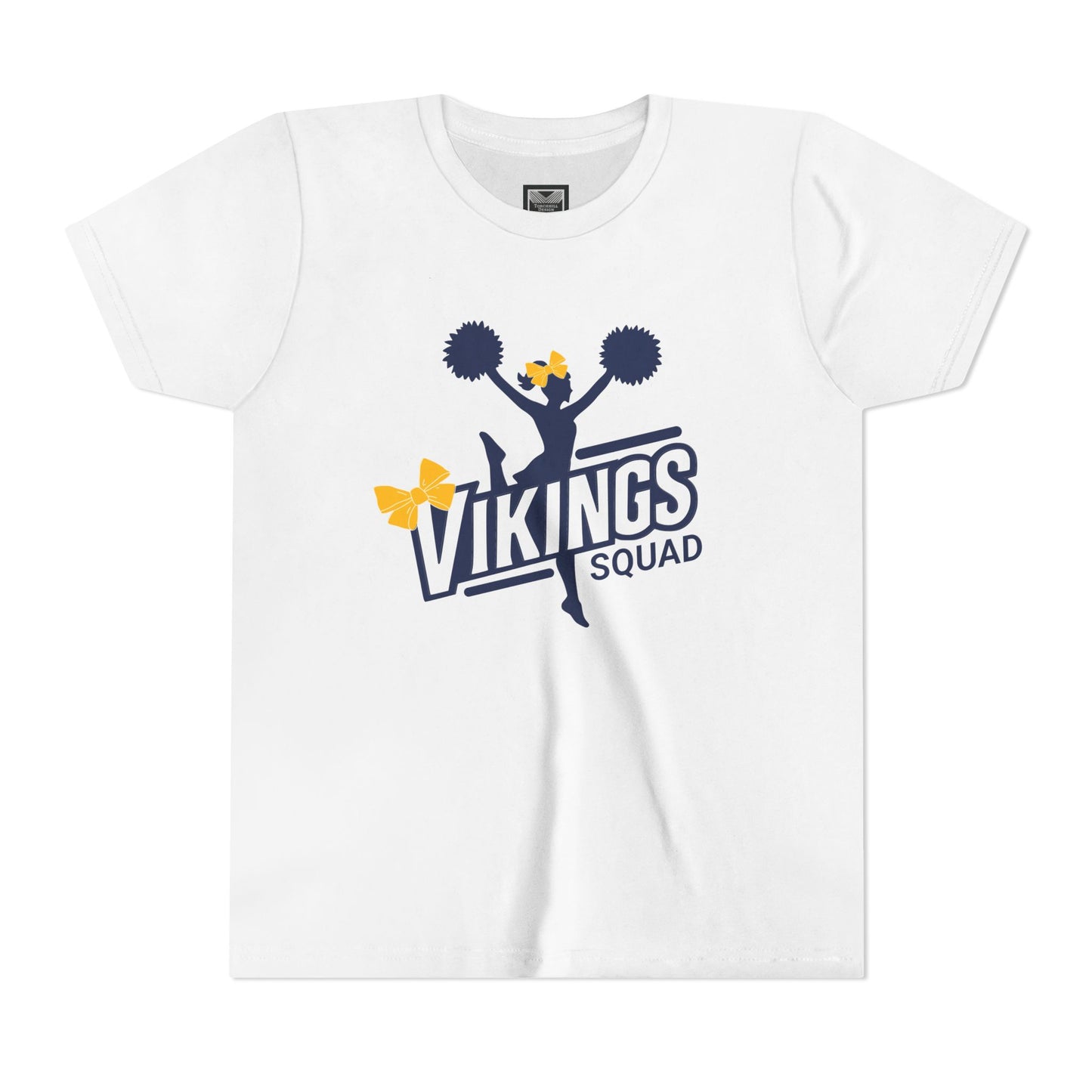 Youth Tee - "Vikings Squad" Cheerleader - TorchHill Design