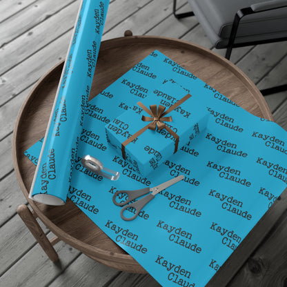 Personalized Gift Wrap - TorchHill Design