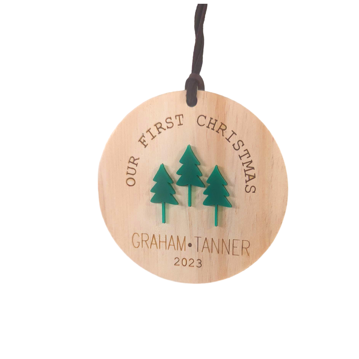 Baby's  First Christmas Tree Ornament - TorchHill Design