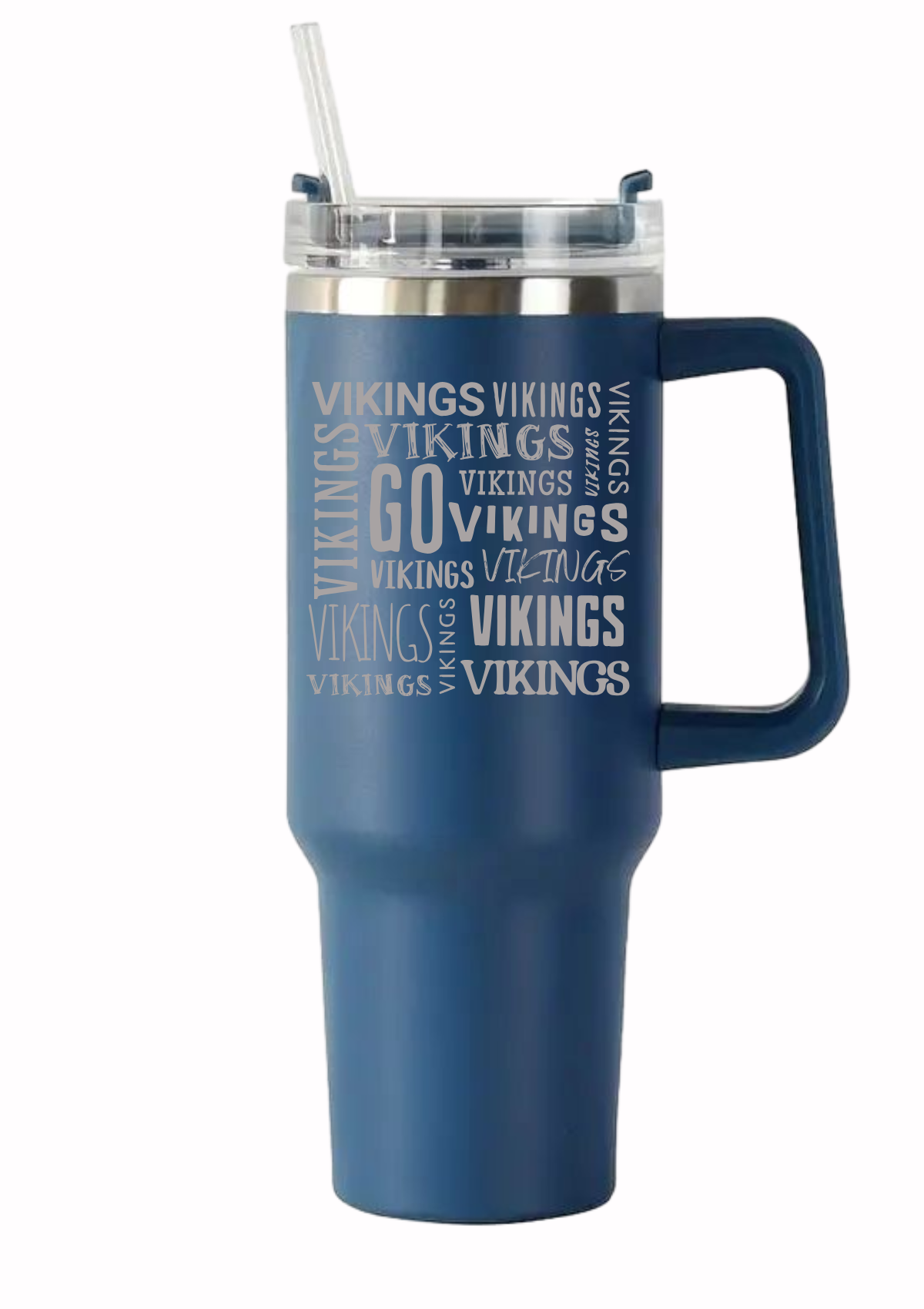 Vikings 40 oz Water Tumbler - TorchHill Design